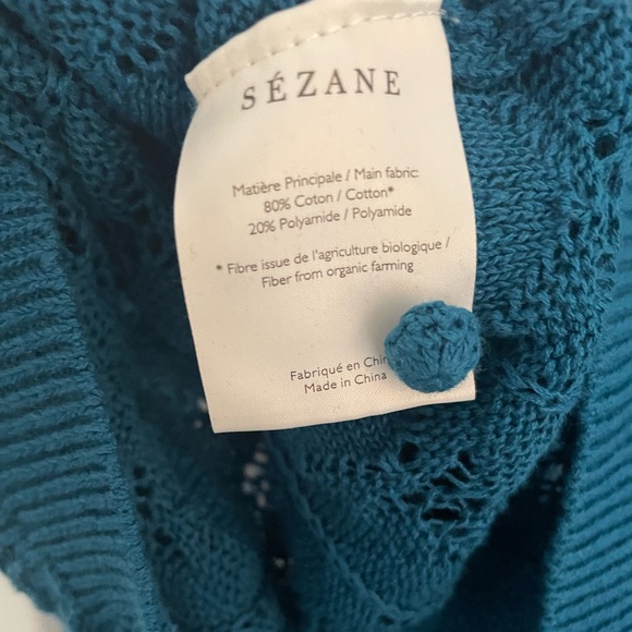 EUC- Sézane Anika Jumper in Blue, size M - Picture 5 of 5